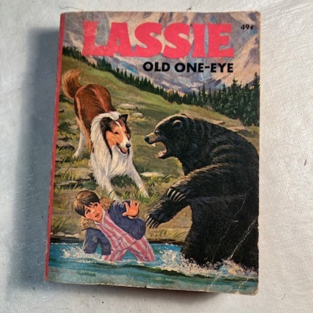 Small Vintage Lassie Book